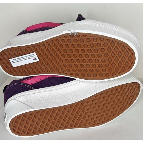 Vans Knu Stacked platform sneakers in purple and pink Nwt Size 9 - Picture 8 of 9